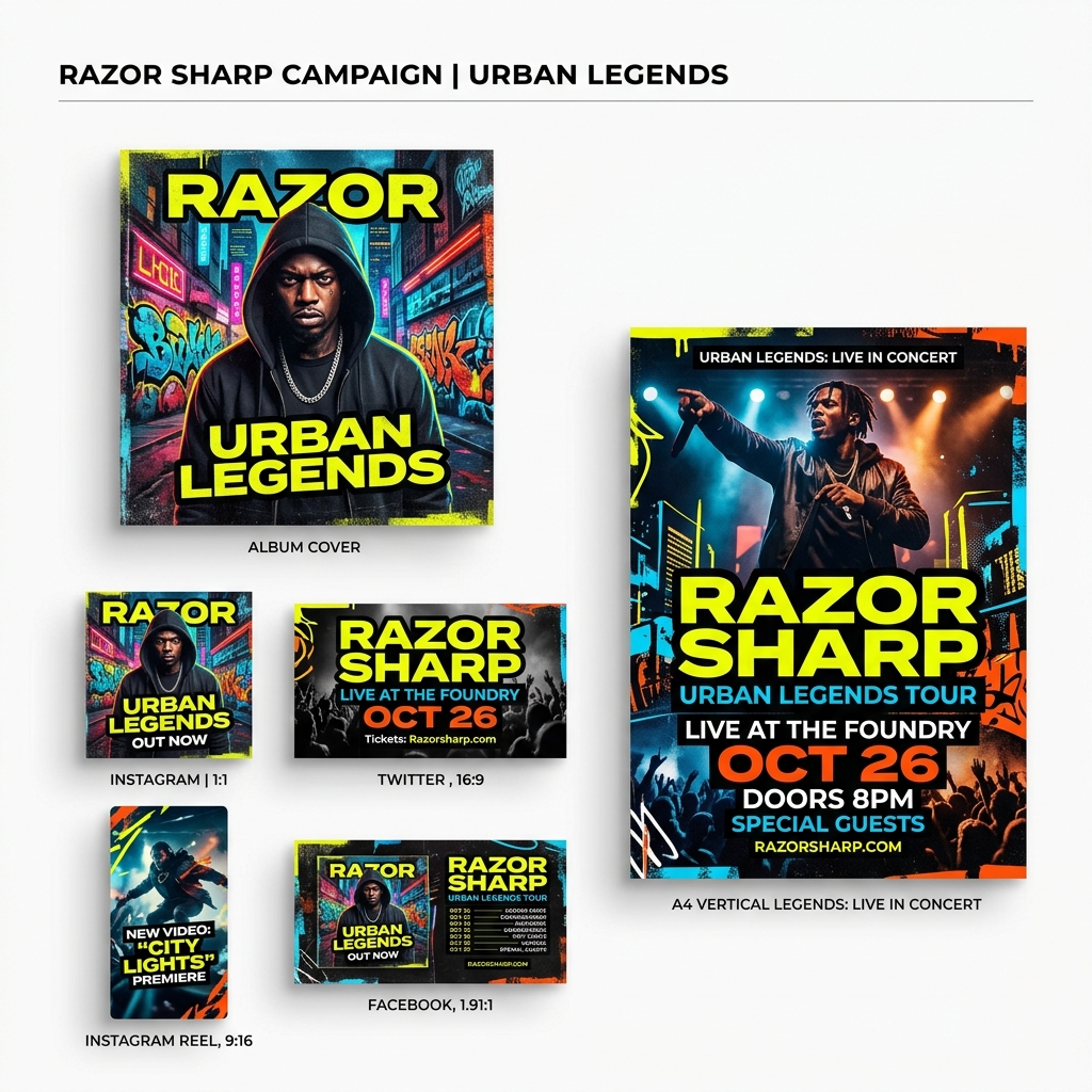Artist promotional campaign